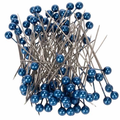 Perlkopfnadeln Ø6mm 65mm Blau kaufen | Floristik24.de