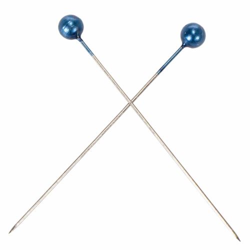 Perlkopfnadeln Ø6mm 65mm Blau | Floristik24.de