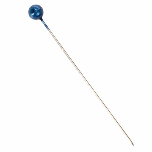 Perlkopfnadeln Ø6mm 65mm Blau