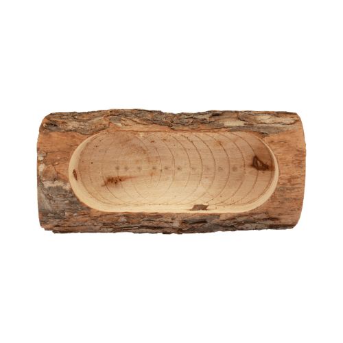 Floristik24 Pflanzkasten Holz Deko Rustikal Natur 20cm×8,5cm×7,5cm