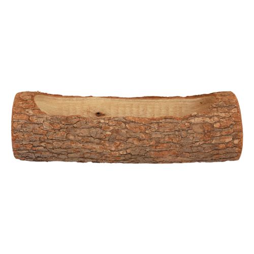 Floristik24 Pflanzkasten Holz Deko Rustikal Natur 30cm×10,5cm×8cm