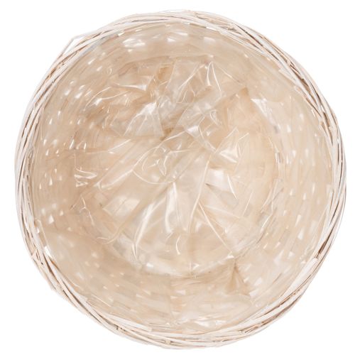 Artikel Geflochtener Korb als stilvolle Blumendekoration im Wohnbereich 23cm 6St