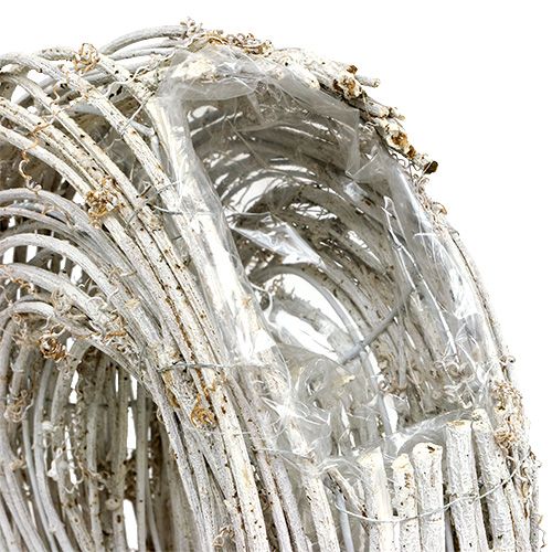 Floristik24 Pflanzkranz Rebe Weiß stehend Ø30cm