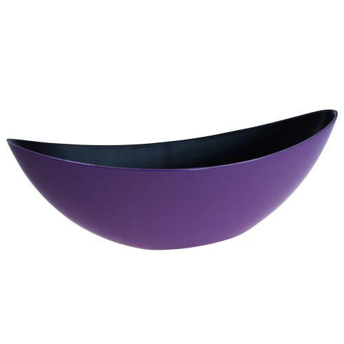 Artikel Pflanzschiffchen Dekoschale Schale Violett 38,5cm×12,5cm×13cm