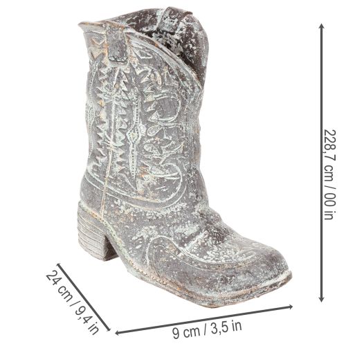 Deko Stiefel Cowboy Pflanzschuh 24cm | Floristik24.de