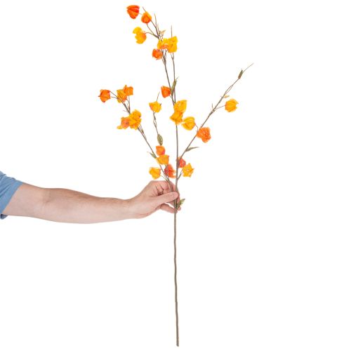 Lampionblume künstlich Physalis Zweig mit Blüten 95cm | Floristik24.de