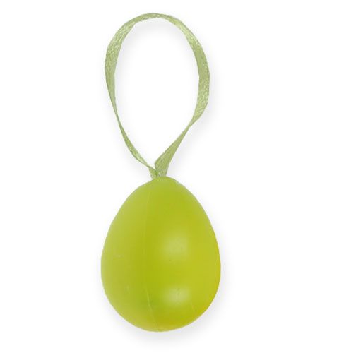 Floristik24 Plastik Deko-Ostereier zum Hängen sortiert 24St