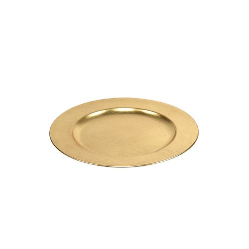 Artikel Plastikteller Gold Ø17cm 10St