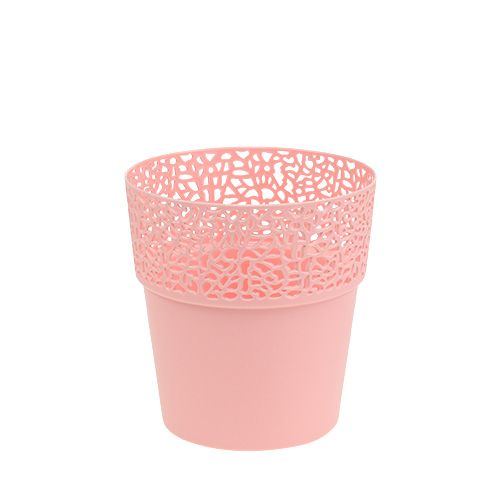 Floristik24 Plastiktopf Rosa Ø11,5cm H12,5cm 1 St