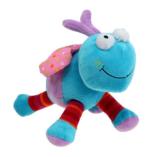 Plüschschmetterling 22,5cm Blau