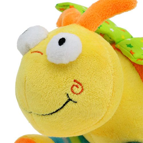 Floristik24 Plüschschmetterling 22,5cm Gelb