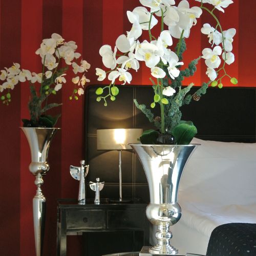 Floristik24 Pokalvase Silber Ø25cm H98cm