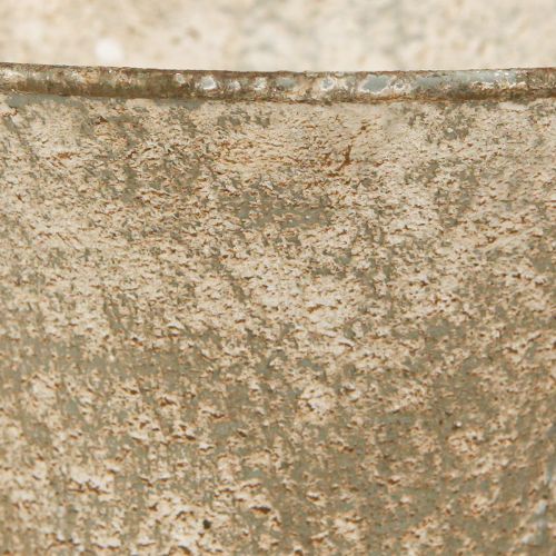 Artikel Pokalvase Metall Antik Deko Vase Rustikal Ø16,5 H24cm