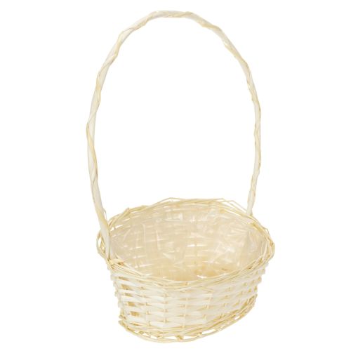 Präsentkorb 27cm x 18cm H43cm hell kaufen | Floristik24.de