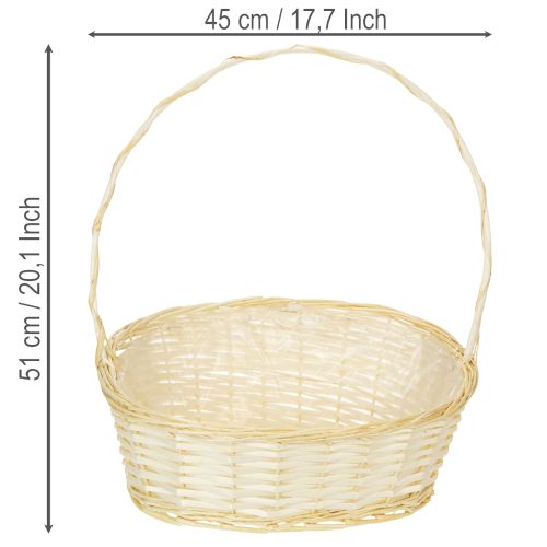 Präsentkorb Weidenkorb 44cm x 36cm | Floristik24.de