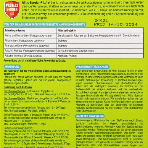 Artikel Protect Garden Alitis Spezial Pilzfrei Fungizid 40g