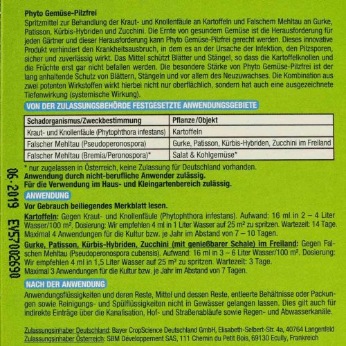 Floristik24 Protect Garden Phyto Gemüse-Pilzfrei Fungizid 50ml