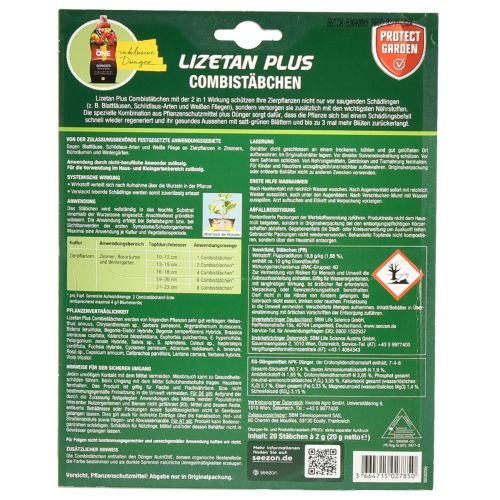 Artikel Protect Garden Lizetan Plus Combistäbchen 20 St