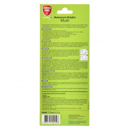 Floristik24 Protect Home FormineX Ameisen Köder Multi 3St