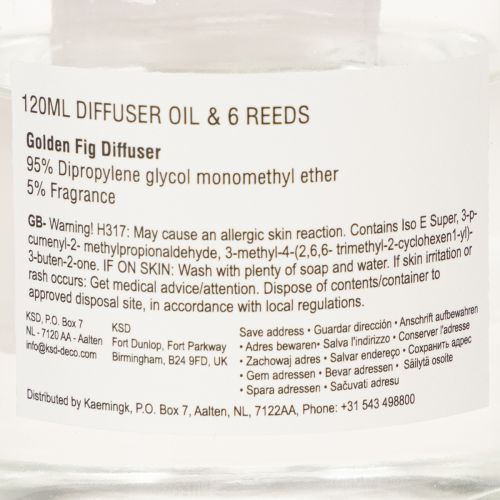 Artikel Raumduft Diffuser Feige Langanhaltendes Aroma für angenehmes Wohnambiente 120ml