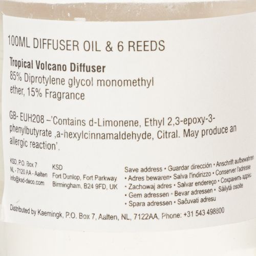 Artikel Raumduft Diffuser Raumduft mit exotischem Kokos- und Mangoduft für langanhaltende Frische zu Hause 19cm 2St