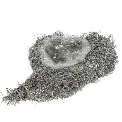 Floristik24 Rebenherz weißgewaschen 16cm x 21cm 1St