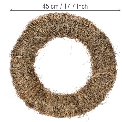 Reben Kranz unbehandelt rund Naturkranz zum Basteln 45cm | Floristik24.de