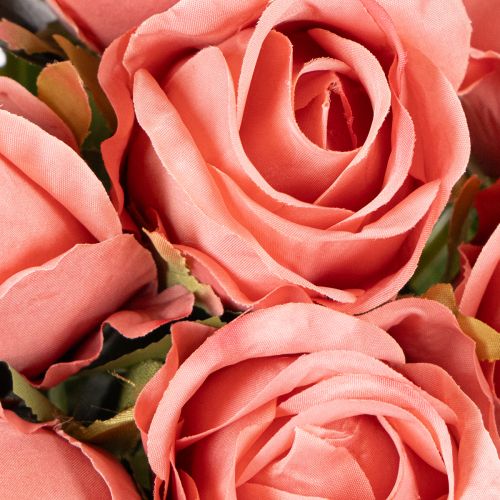 Kunstblume Rose im Bund Langer Stiel 62cm 12St | Floristik24.de