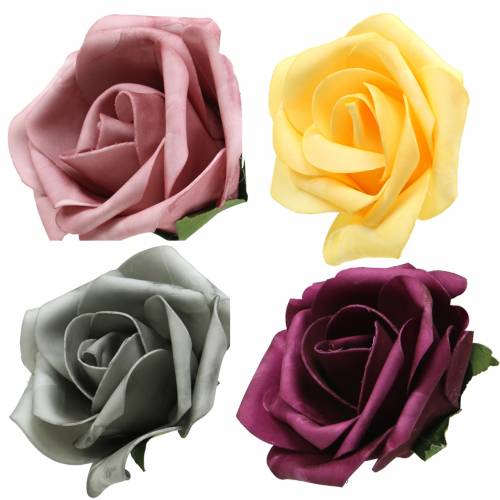 Artikel Foam Rose Ø15cm verschiedene Farben 4 St