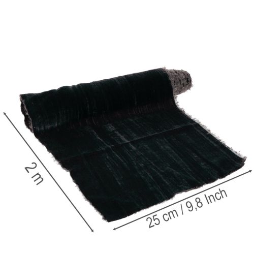 Dekoband Samtband als Tischläufer Rolle 25cm 2m | Floristik24.de