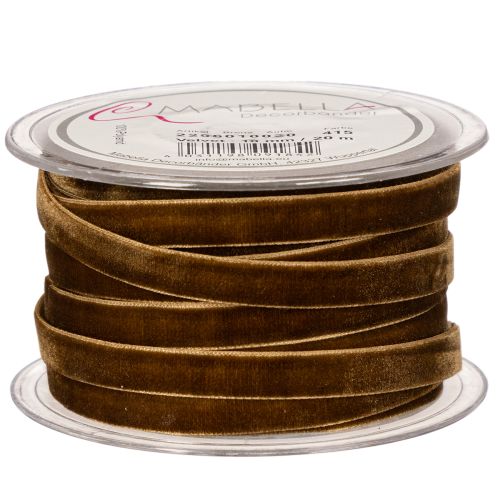 Dekoband Samt schmal Samtband auf Rolle 10mm 20m | Floristik24.de