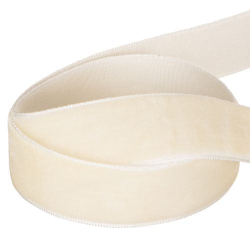 Geschenkband Elegantes Samtband für Geschenke und Blumen 20mm 10m | Floristik24.de