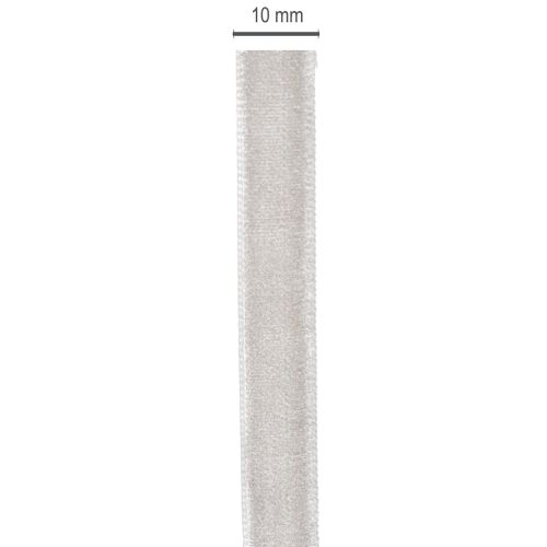 Samtband Dekoband auf Rolle für kreative Dekorationen 10mm 20m | Floristik24.de