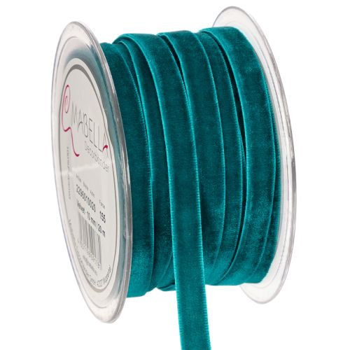 Samtband auf Rolle Dekoband für Geschenkverpackung 10mm 20m