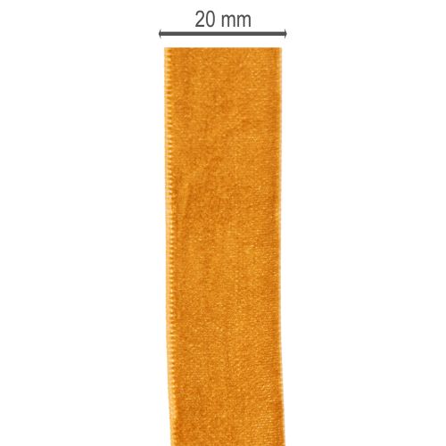 Samtband Dekoband zum Basteln und Verpacken 20mm 10m | Floristik24.de