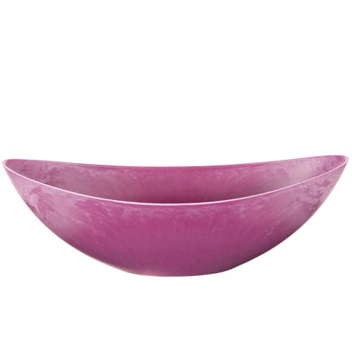 Schale Plastik Pink 39cm x 13cm H13cm | Floristik24.de