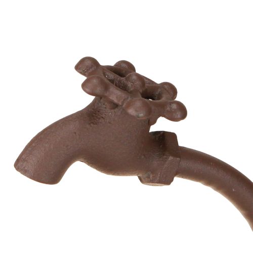 Floristik24 Pflanzschale idealer Blickfang für den Außenbereich mit Wasserhahn Designelement 36cm