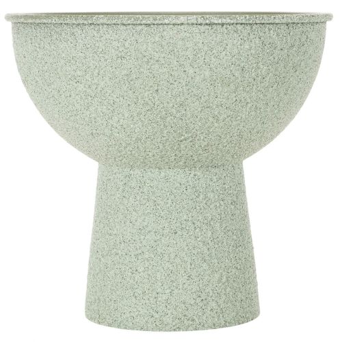 Pflanzschale auf hohem Fuß modern rund 18cm | Floristik24.de