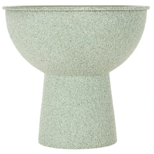 Pflanzschale auf hohem Fuß modern rund 18cm | Floristik24.de