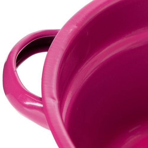 Artikel Pflanzschale Metall Sommerdekoration im Wohbereich 23cm 3St