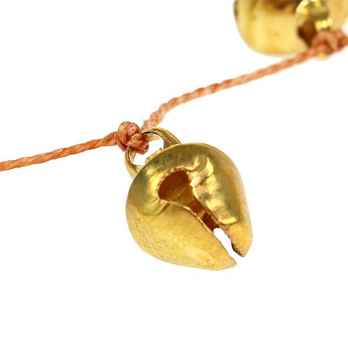 Floristik24 Schellen Kette Gold Ø1cm L130cm