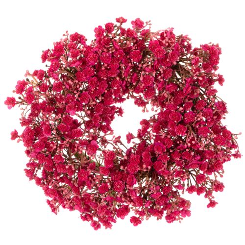 Blumenkranz Schleierkraut künstlich Dekoration 30cm