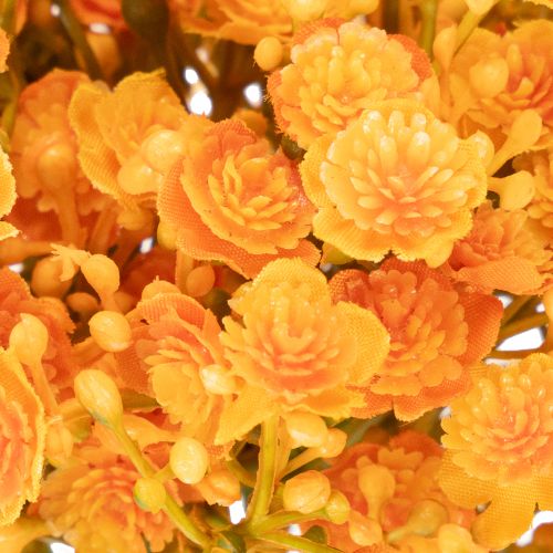 Künstliches Schleierkraut orange Zweig für Blumenarrangements 30cm 10St | Floristik24.de