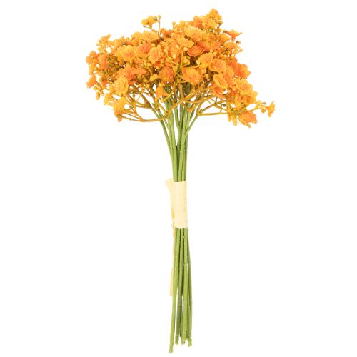 Künstliches Schleierkraut orange Zweig für Blumenarrangements 30cm 10St | Floristik24.de