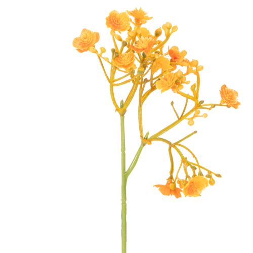Künstliches Schleierkraut orange Zweig für Blumenarrangements 30cm 10St | Floristik24.de