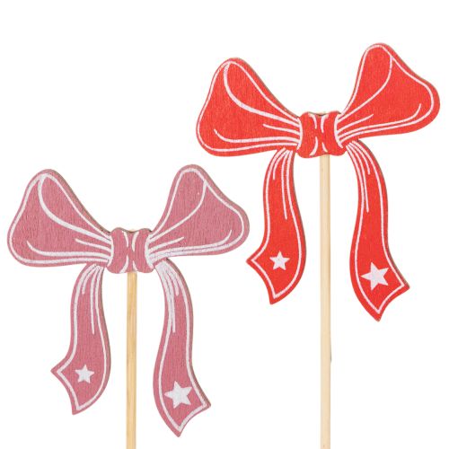 Deko Schleife Blumenstecker 32cm 12St kaufen | Floristik24.de
