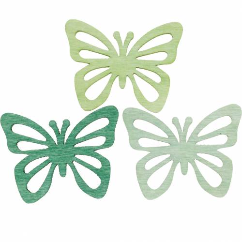 Artikel Streudeko Schmetterlinge, Frühling, Schmetterlinge aus Holz, Tischdeko zum Streuen 72St