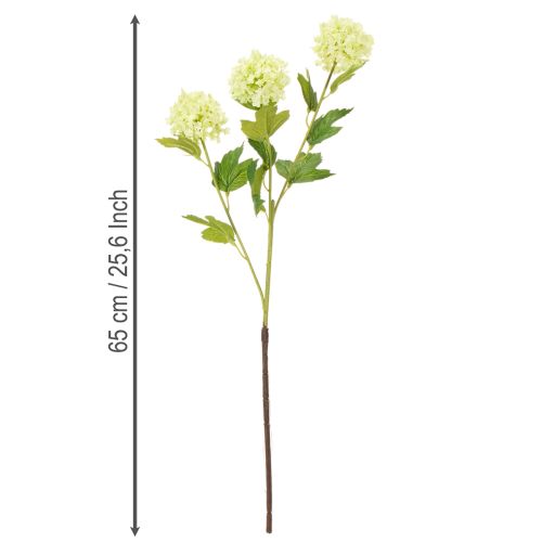 Schneeball künstlich Grün 65cm 2St | Floristik24.de