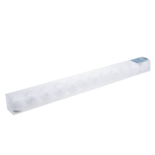 Floristik24 Deko Schneeball zum Hängen Ø6cm 12St