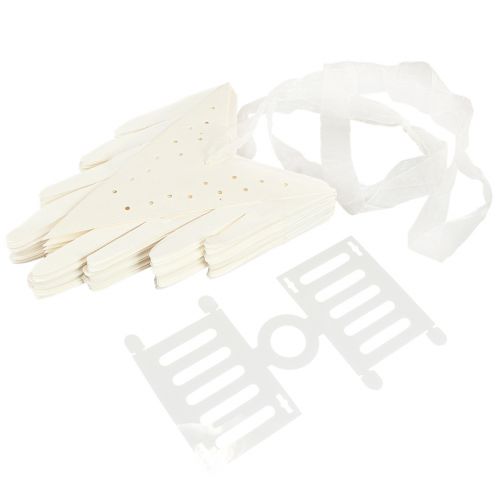 Artikel Schneeflocke Papier Deko Stern Weiß Weihnachten Ø50cm